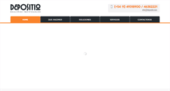 Desktop Screenshot of depositio.com